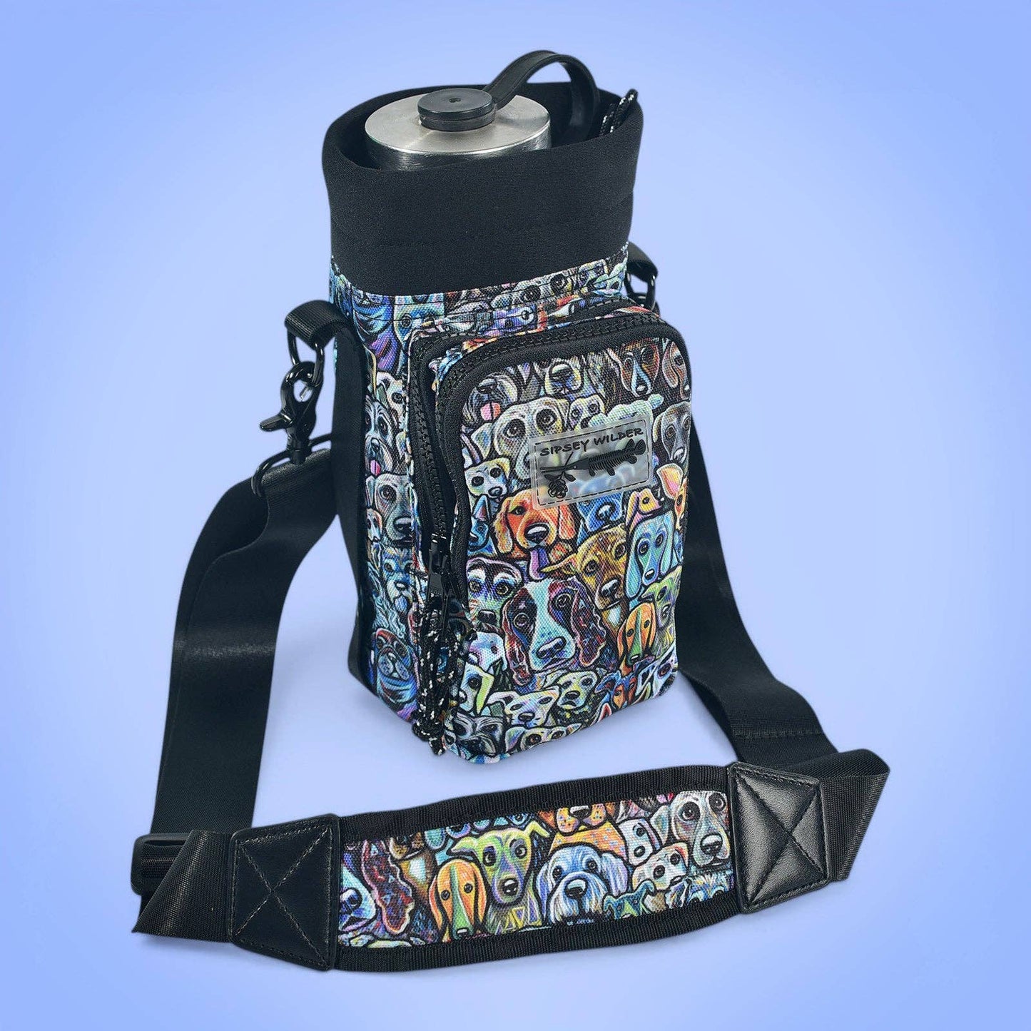 Sipsey Wilder - All Good Dogs Water Bottle Carrier
