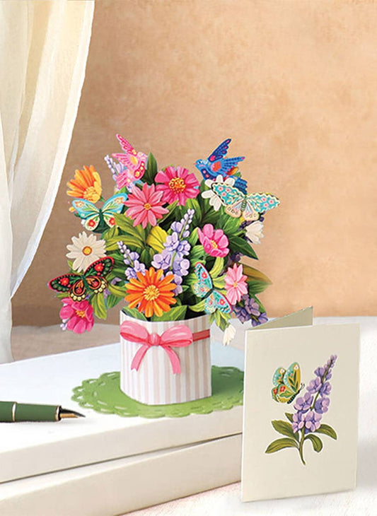 FreshCut Paper LLC - Mini Enchanted Garden (10 Pop-up Greeting Cards)