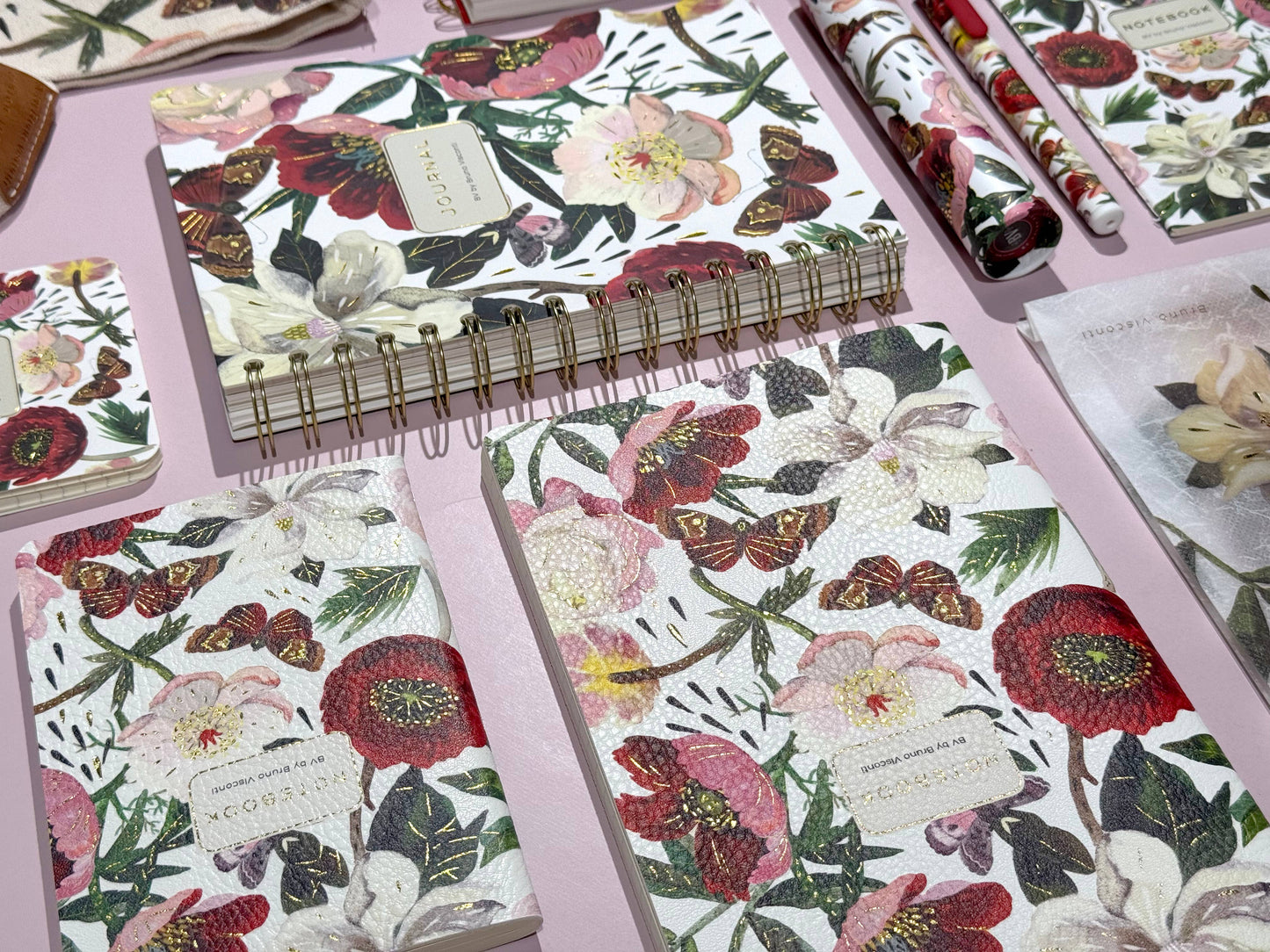 Small Notebook Peonies