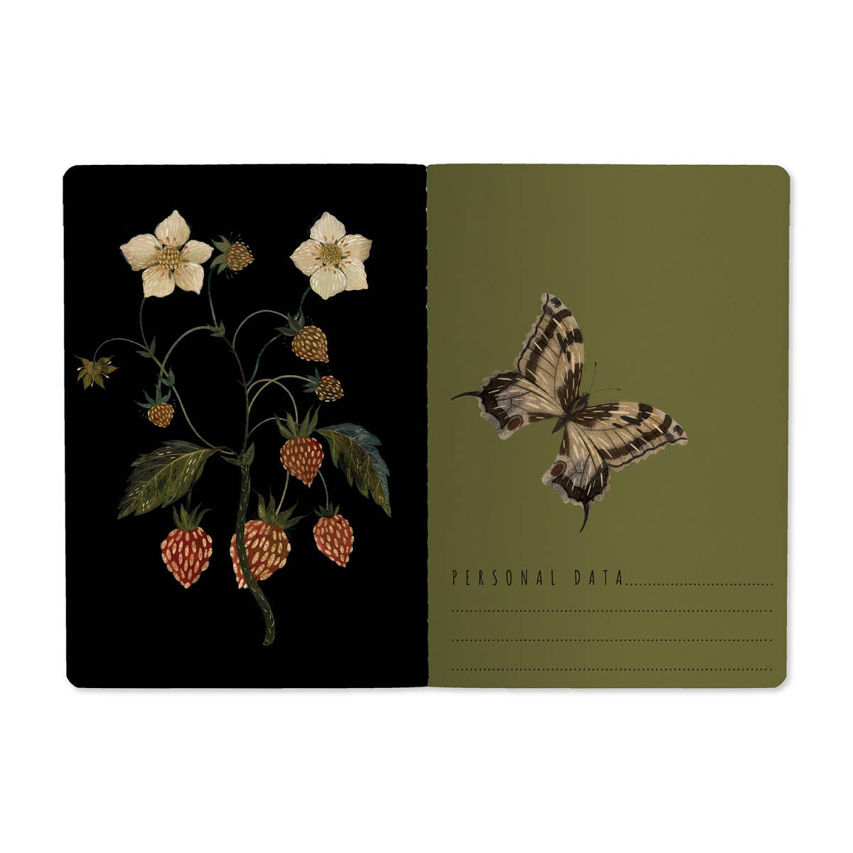 Small Notebook Forest Flowers 