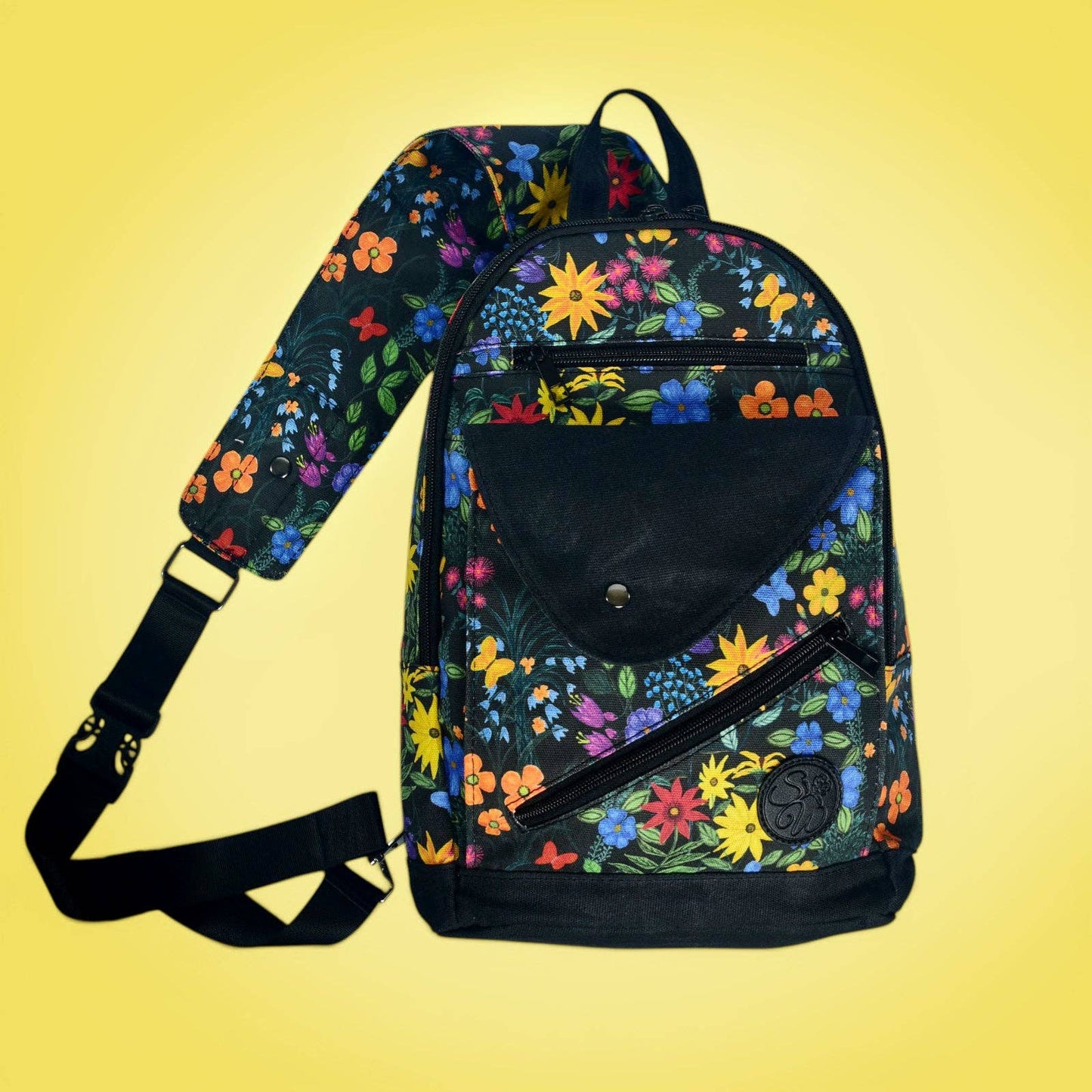 Sipsey Wilder - Mom's Flowers Sling Backpack