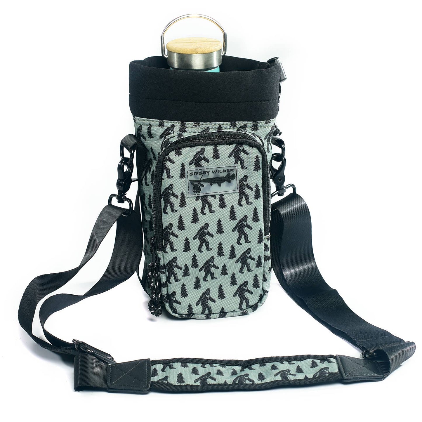 Bigfoot (Sage) Water Bottle Carrier