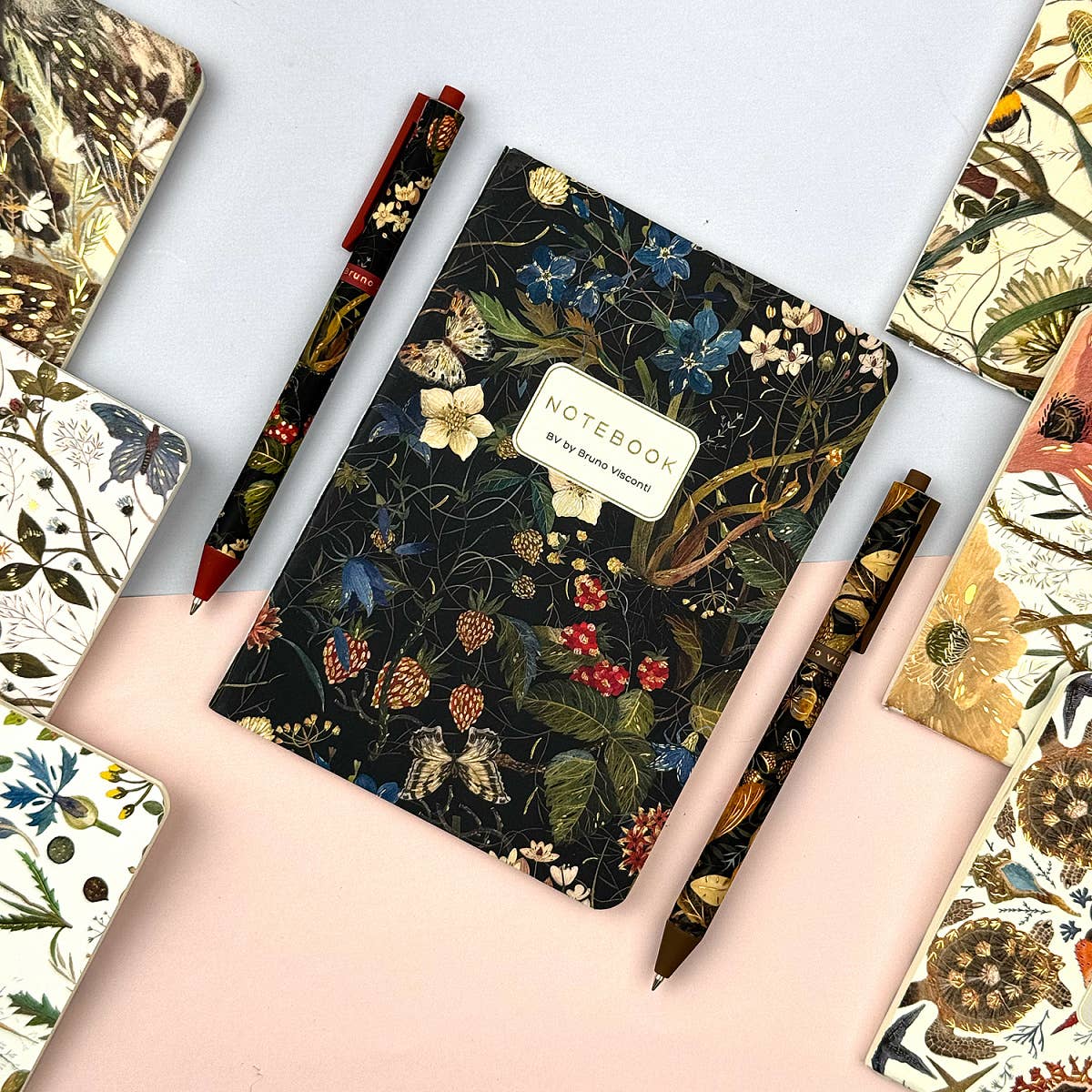 Small Notebook Forest Flowers 