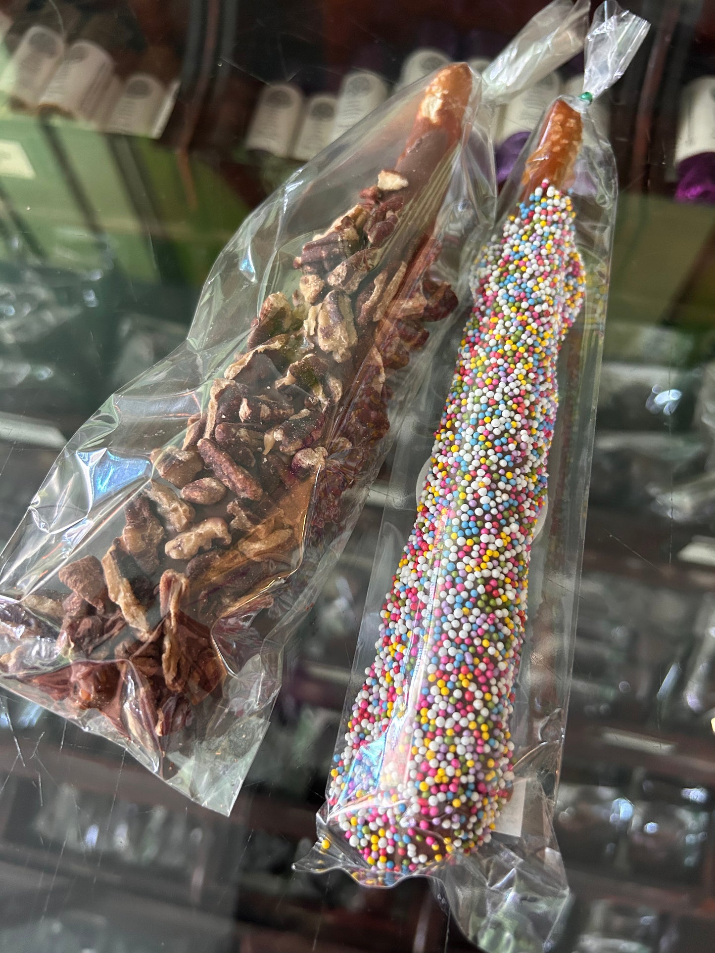 Caramel Chocolate Pretzels