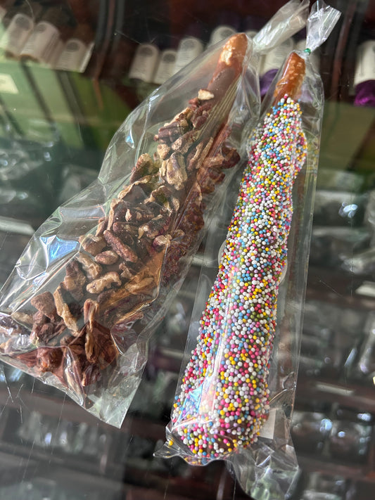 Caramel Chocolate Pretzels