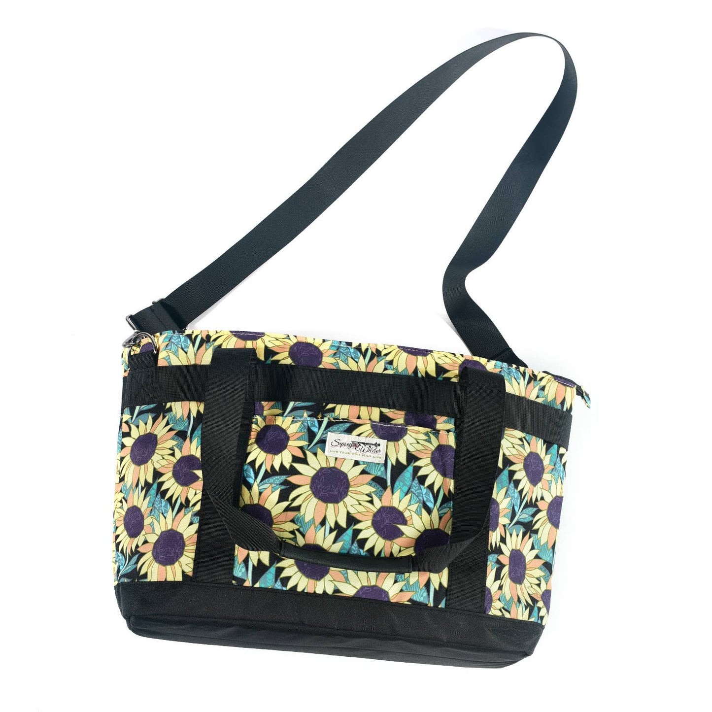 Sunflower Fields Large Venture Tote