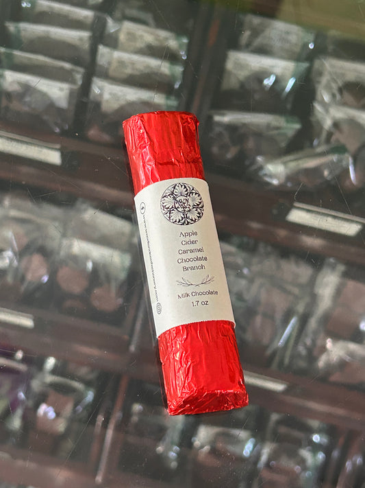 Apple Cider Caramel Filled Chocolate Bar