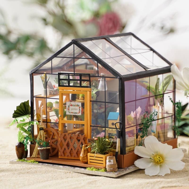 Cathy's Flower House 3D Wooden Puzzle