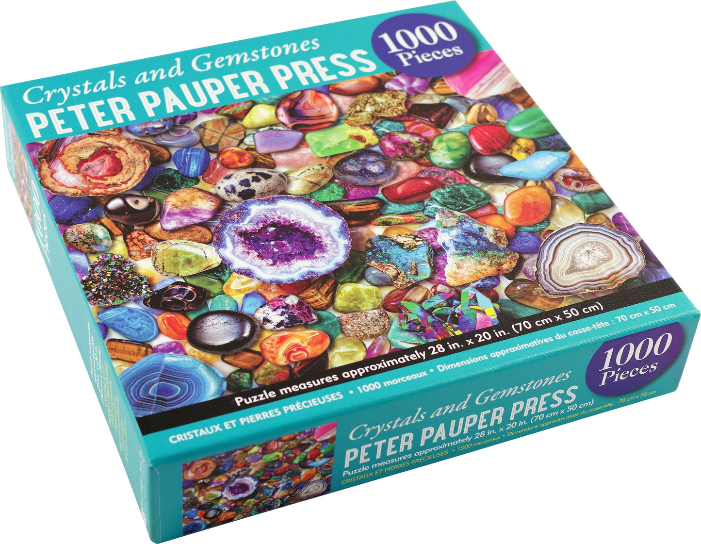 Crystals and Gemstones 1000 Piece Jigsaw Puzzle