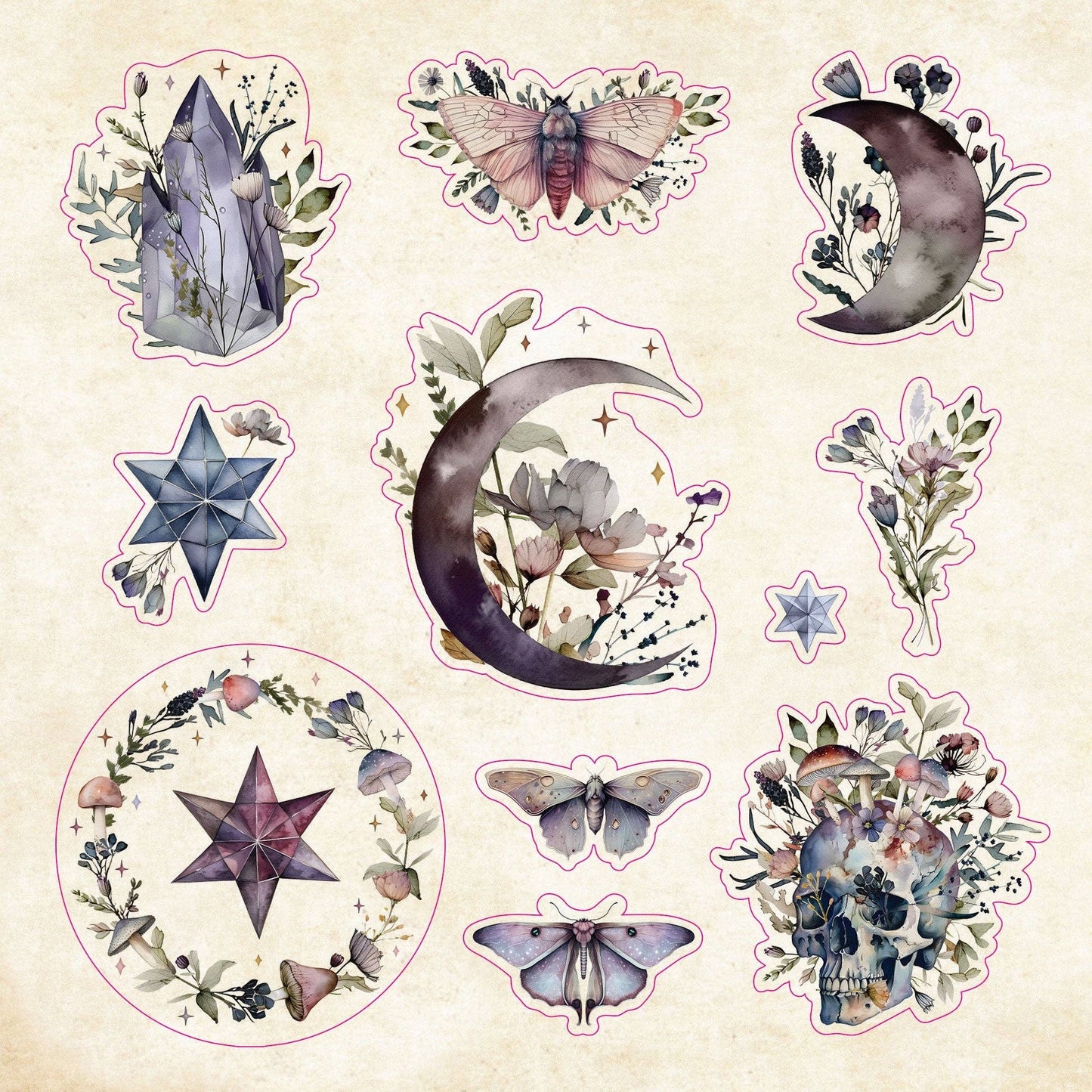 Celestial Wonders Sticker Book