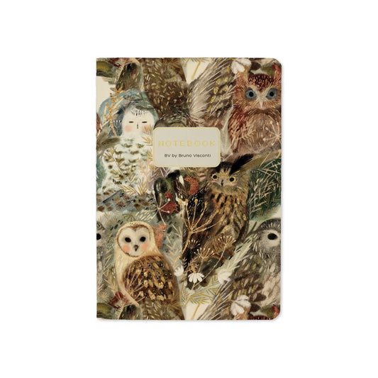 Small Notebook Owls 