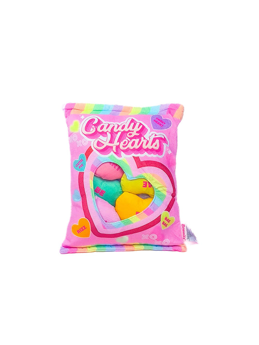 Sweet Candy Hearts Plushies Pillow