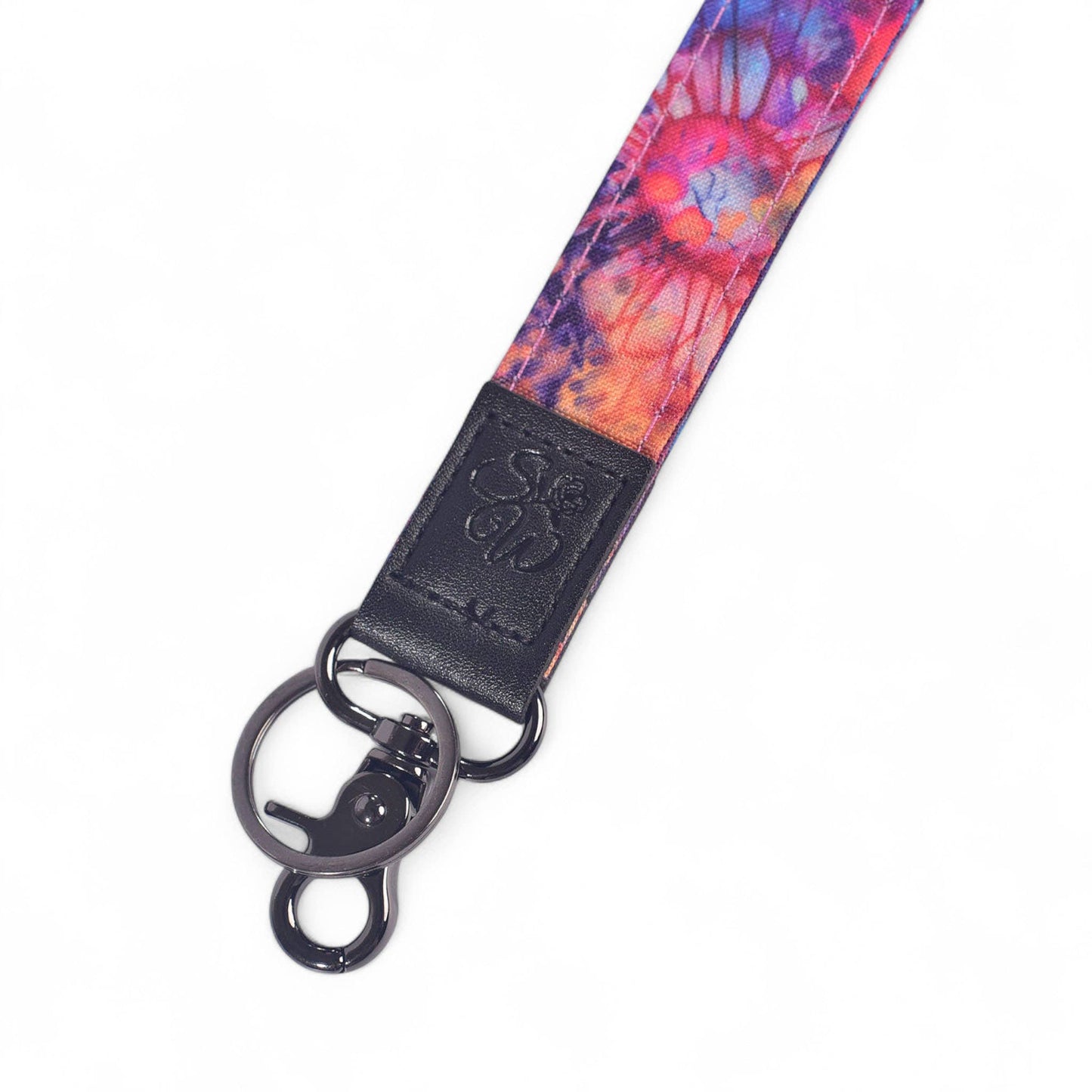 Tie-Dye Bloom Wristlet/Keychain