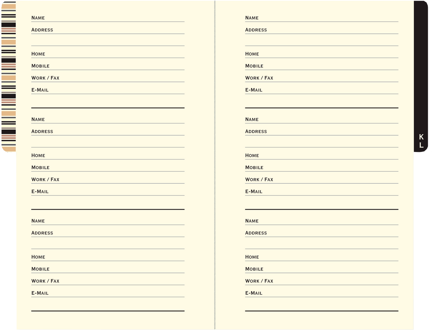 Little Black Book Of Addresses