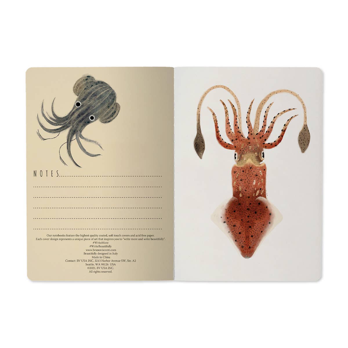 Small Notebook Deep Sea 