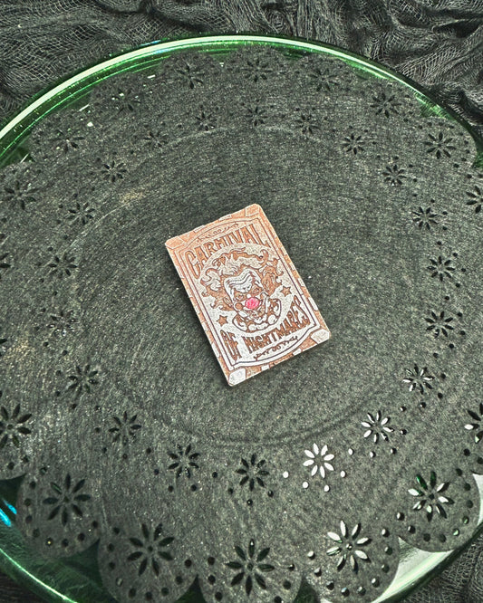 Carnival of Nightmares Solid Chocolate Plaquette