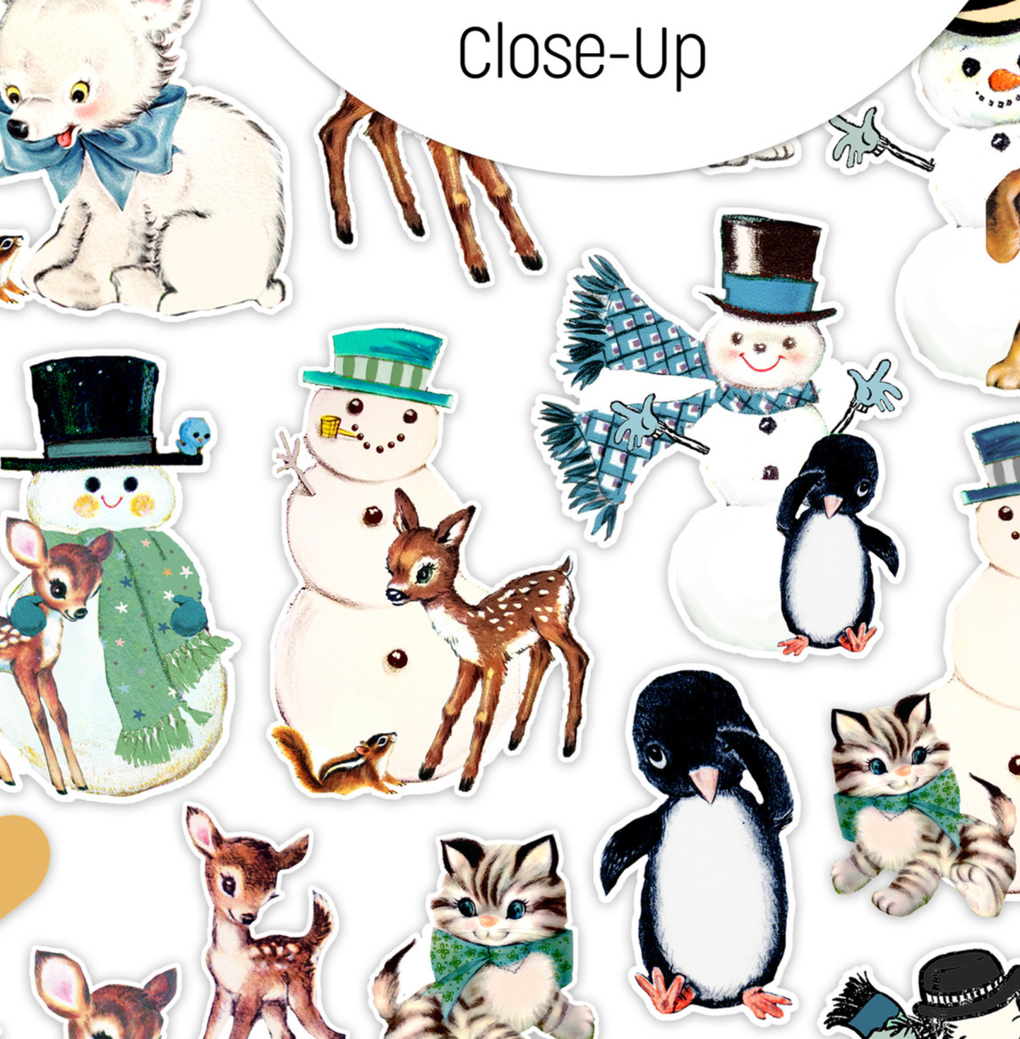 Snow Friends (mini) Ephemera