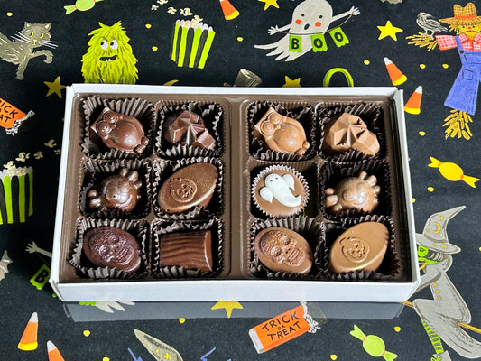Halloween Sampler Chocolates Box - Large