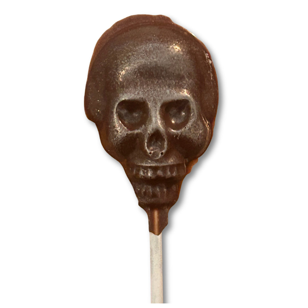 Skull Chocolate Lollipop