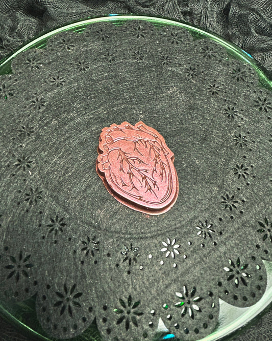 Small Anatomical Chocolate Heart