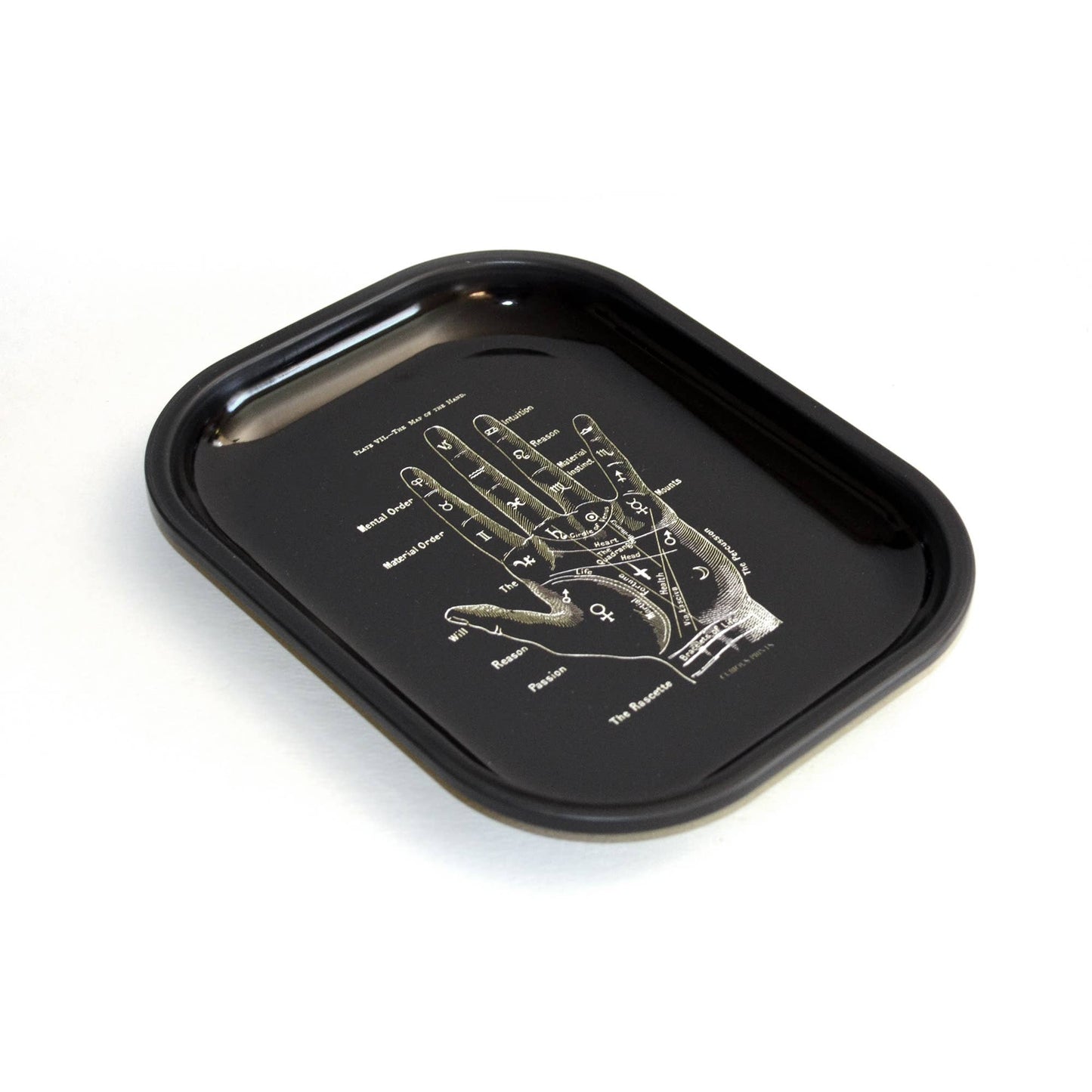 Palm Reader Palmistry Pint Trinket/Rolling Tray