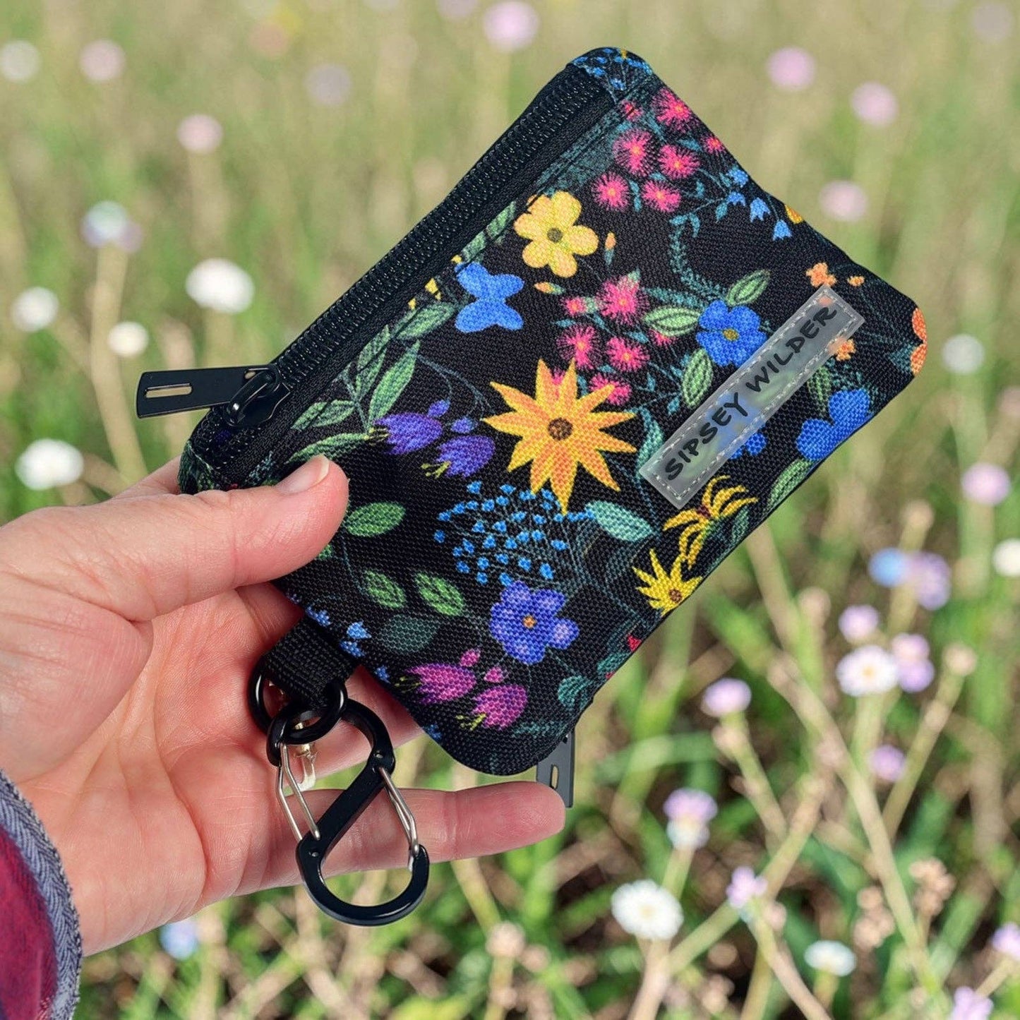 Sipsey Wilder - Mom's Flowers Clip Wallet