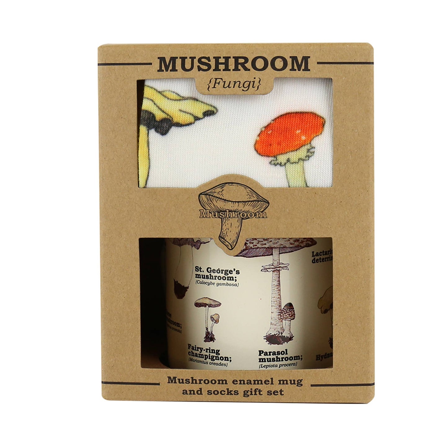 Mushroom Mug & Socks