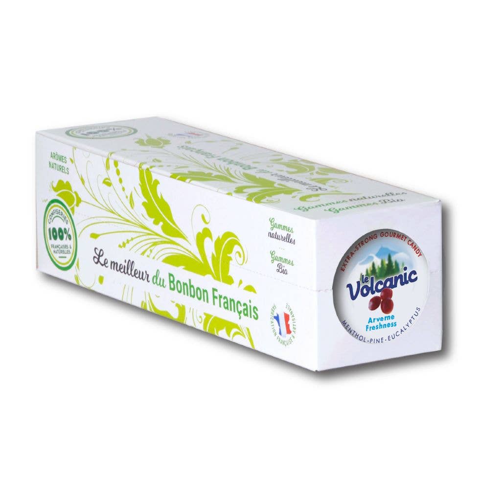 French Hard Candies - Le Volcanic Pine-Eucalyptus Candies - 50g candies