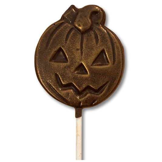Jack o' Lantern Chocolate Lollipop