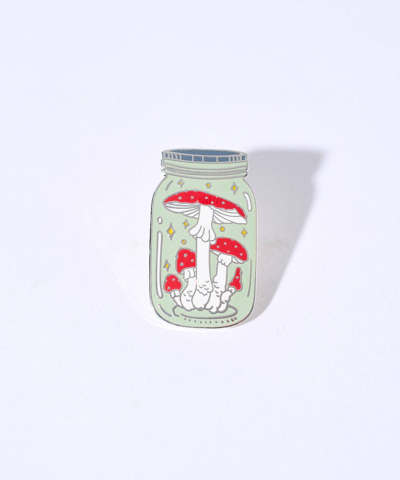 Shroom Jar Pin