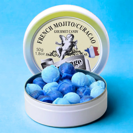 Saint Ange Mojito Curacao - French Gourmet Natural Candy Tin