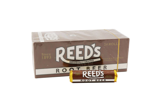 Grandpa Joe's Candy Shop - Reed's Candy Rolls Root Beer, 24ct