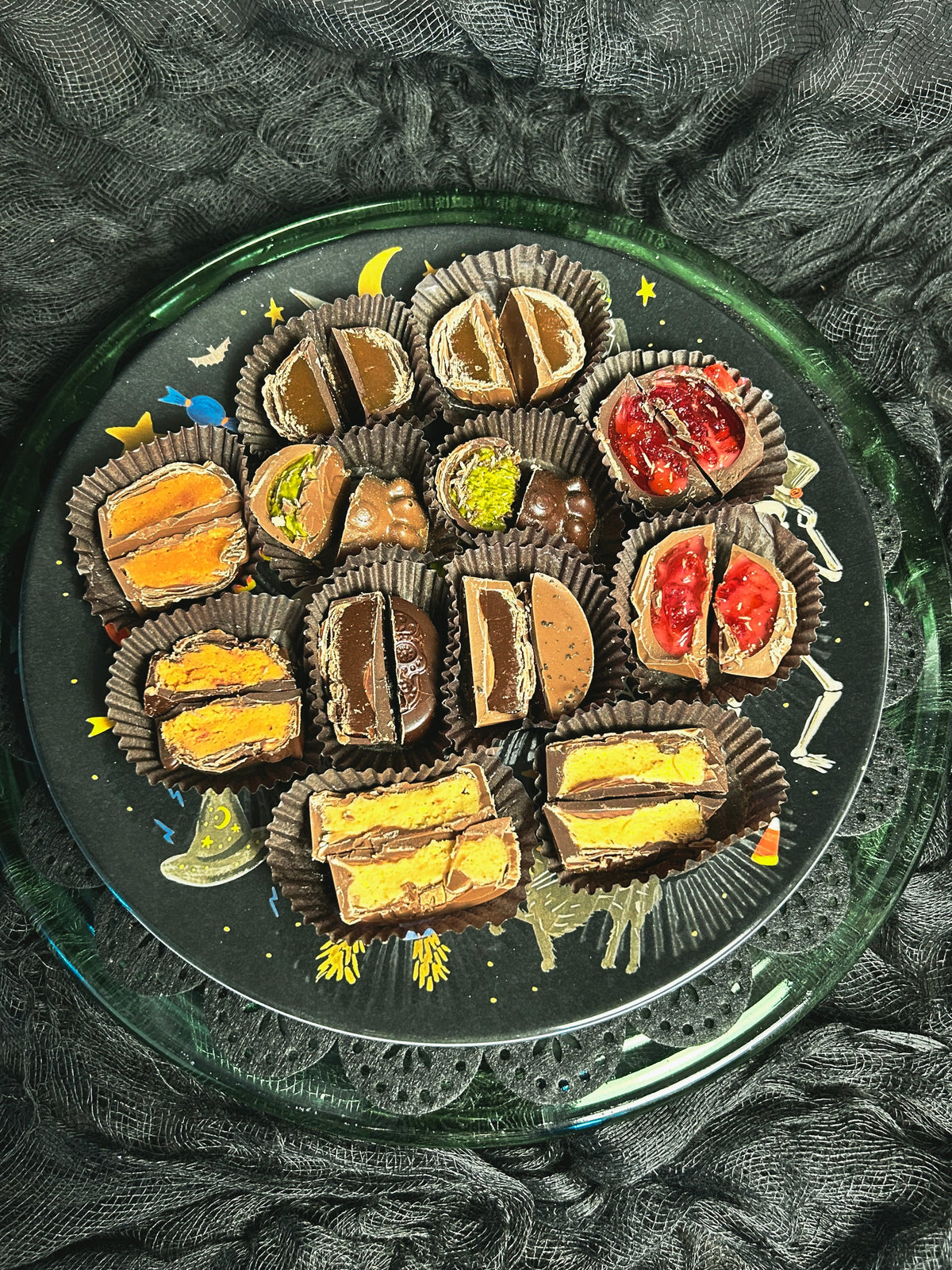 Halloween Sampler Chocolates Box - Large