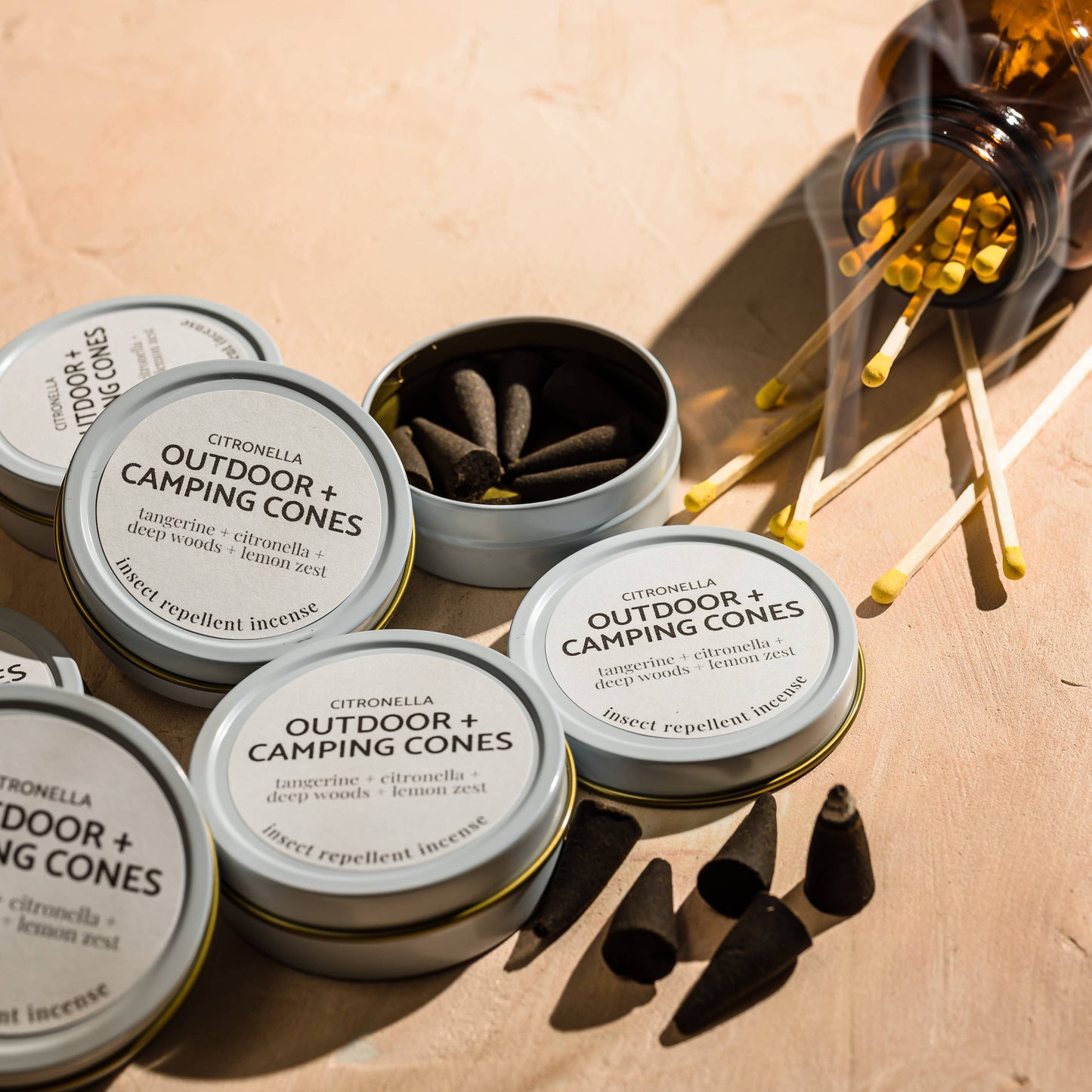 Backyard Citronella - Outdoor + Camping Cones