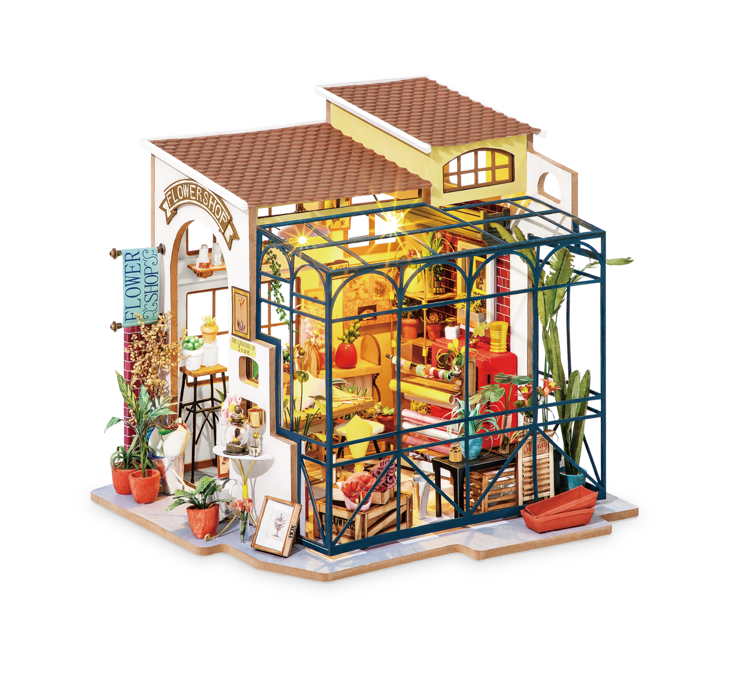 Emily’s Flower Shop Flowerist House Puzzle