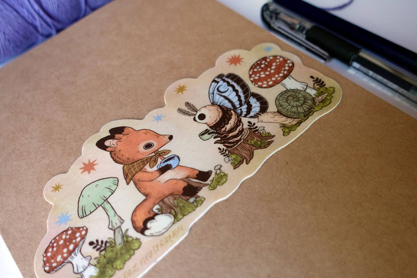 Tea Time Sticker