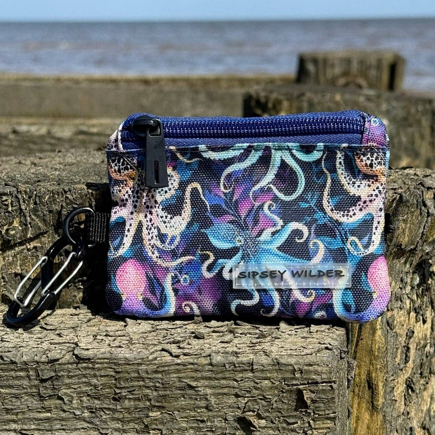 Octopus Reverie Clip Wallet