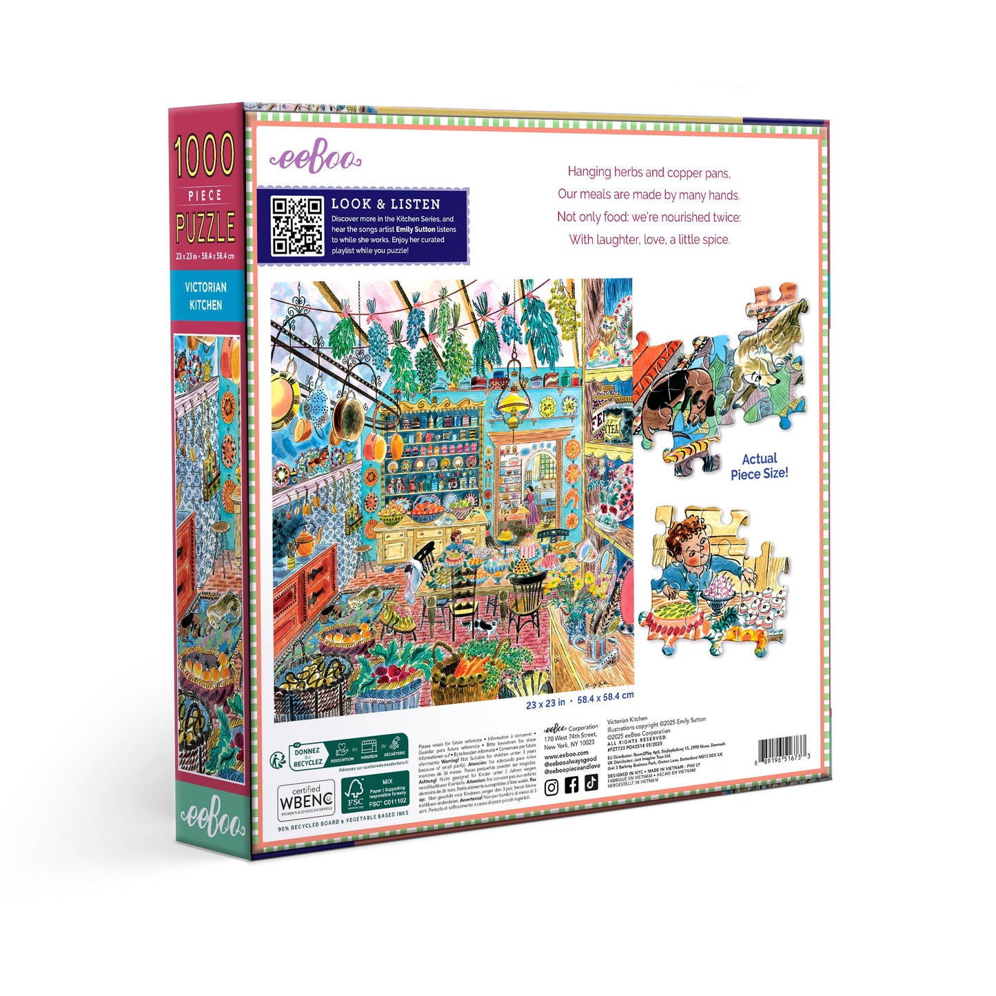 Victorian Kitchen 1000 Piece Puzzle