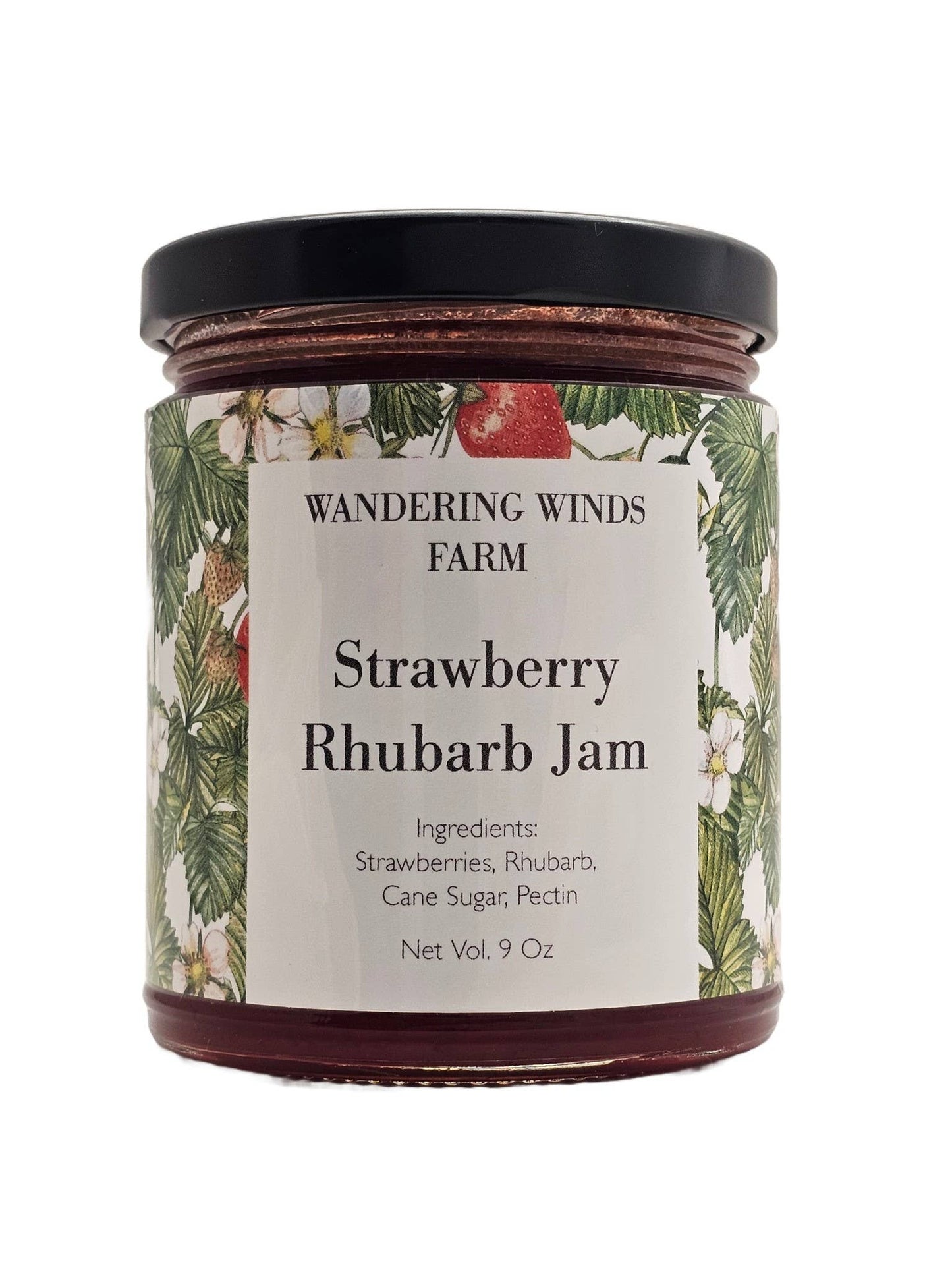 Wandering Winds Farm + Bakery - Strawberry Rhubarb Jam