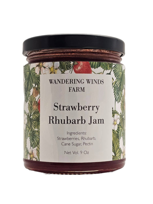 Wandering Winds Farm + Bakery - Strawberry Rhubarb Jam