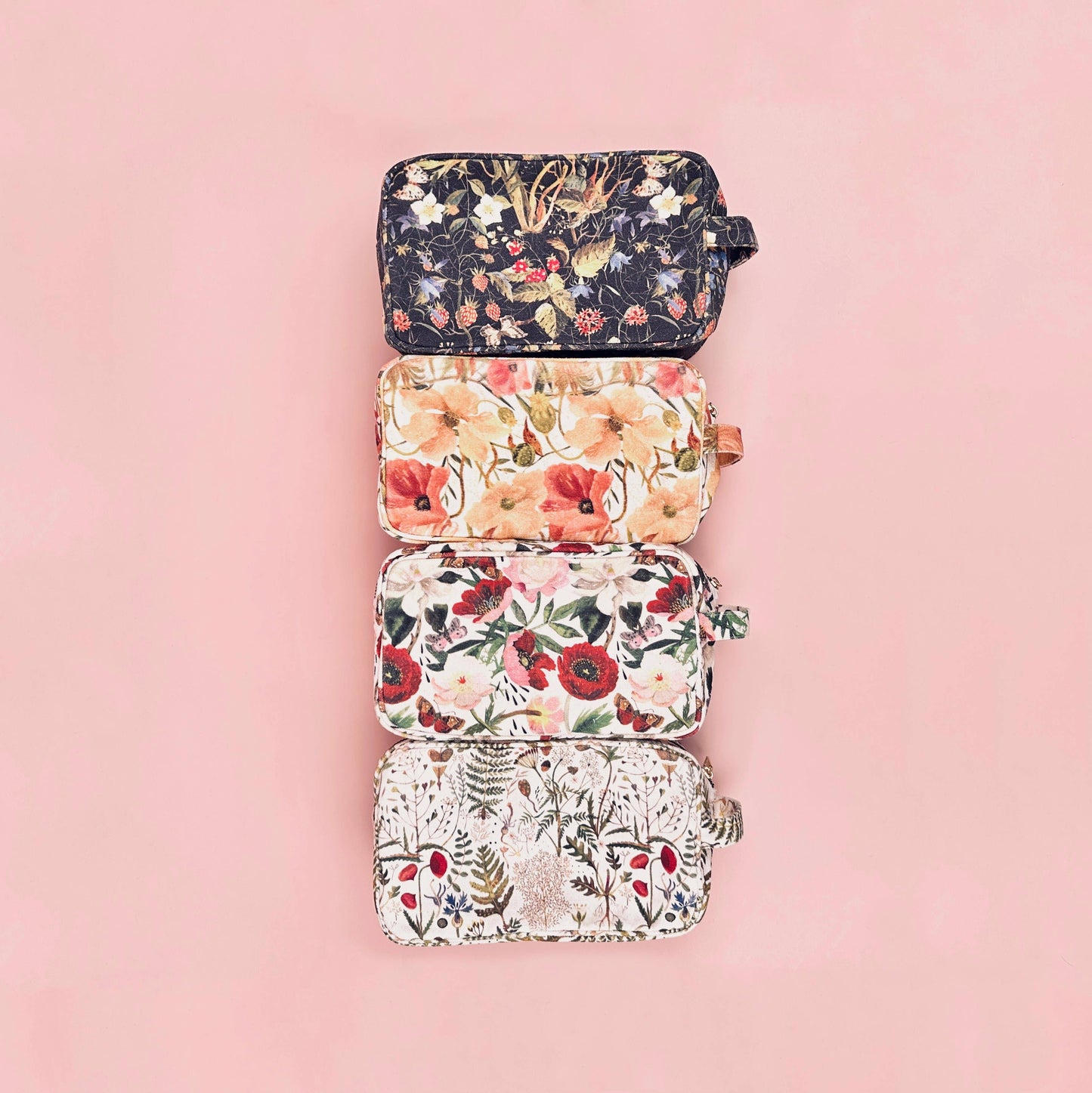 BV by Bruno Visconti - Dopp Kit / Travel Pouch - Forest Flowers