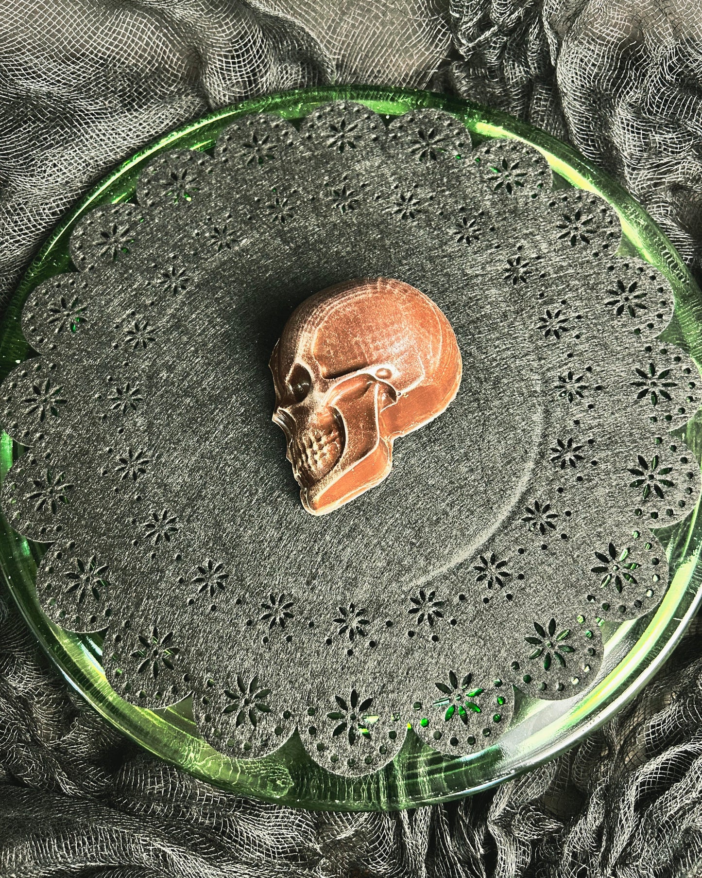 Filled Chocolate Skull - small