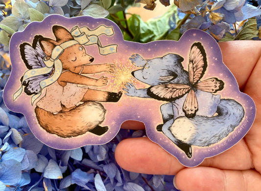 Fairy Fox Sticker