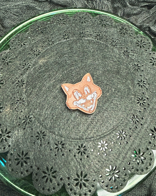 Scaredy Cat Chocolate Medallion