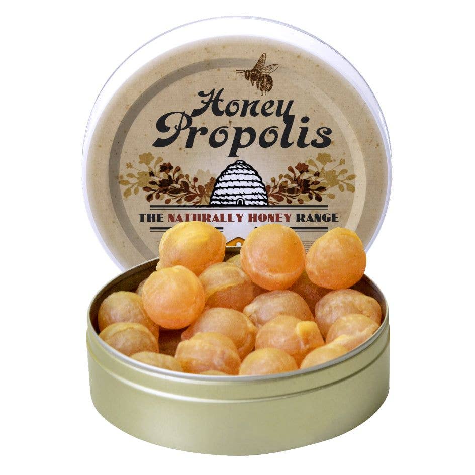 French Hard Candies - Apipharma Honey Propolis - 20% Honey from Auvergne - France