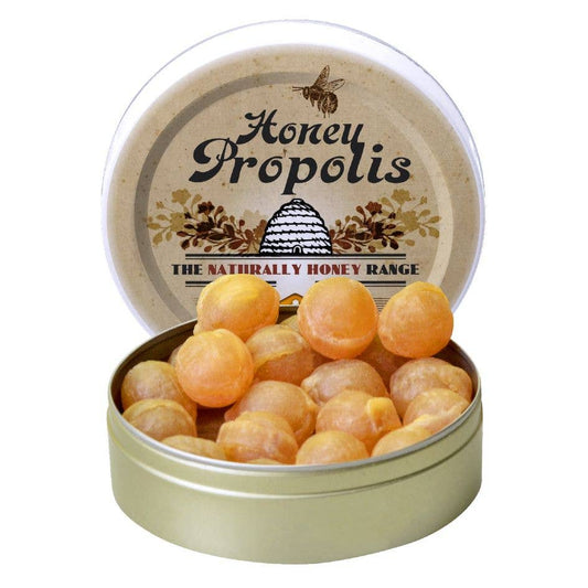 French Hard Candies - Apipharma Honey Propolis - 20% Honey from Auvergne - France