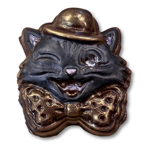 Bowtie Black Cat Filled Chocolate