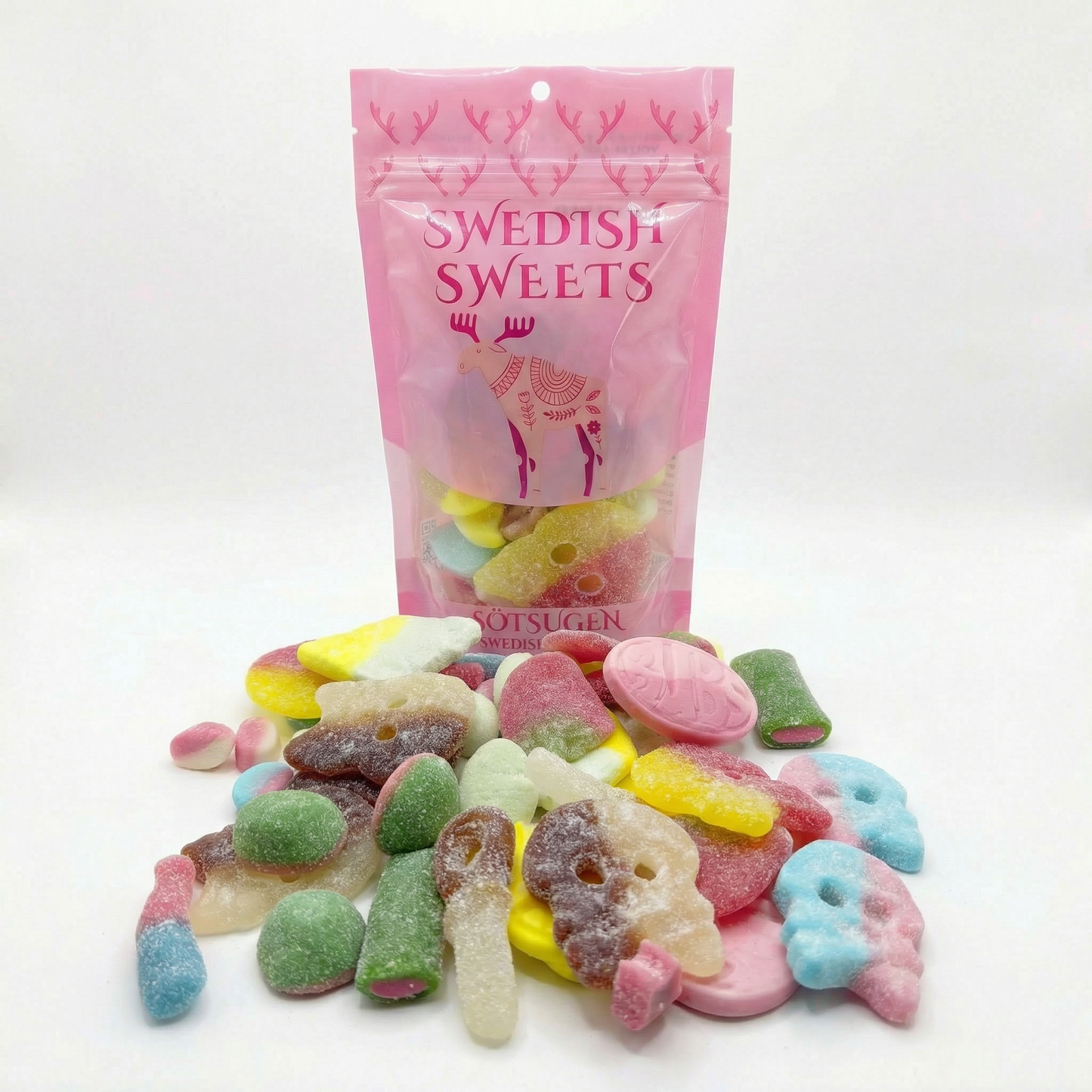 Sweet Mix with Bubs Mix Swedish Gummies 1/2lb Bag