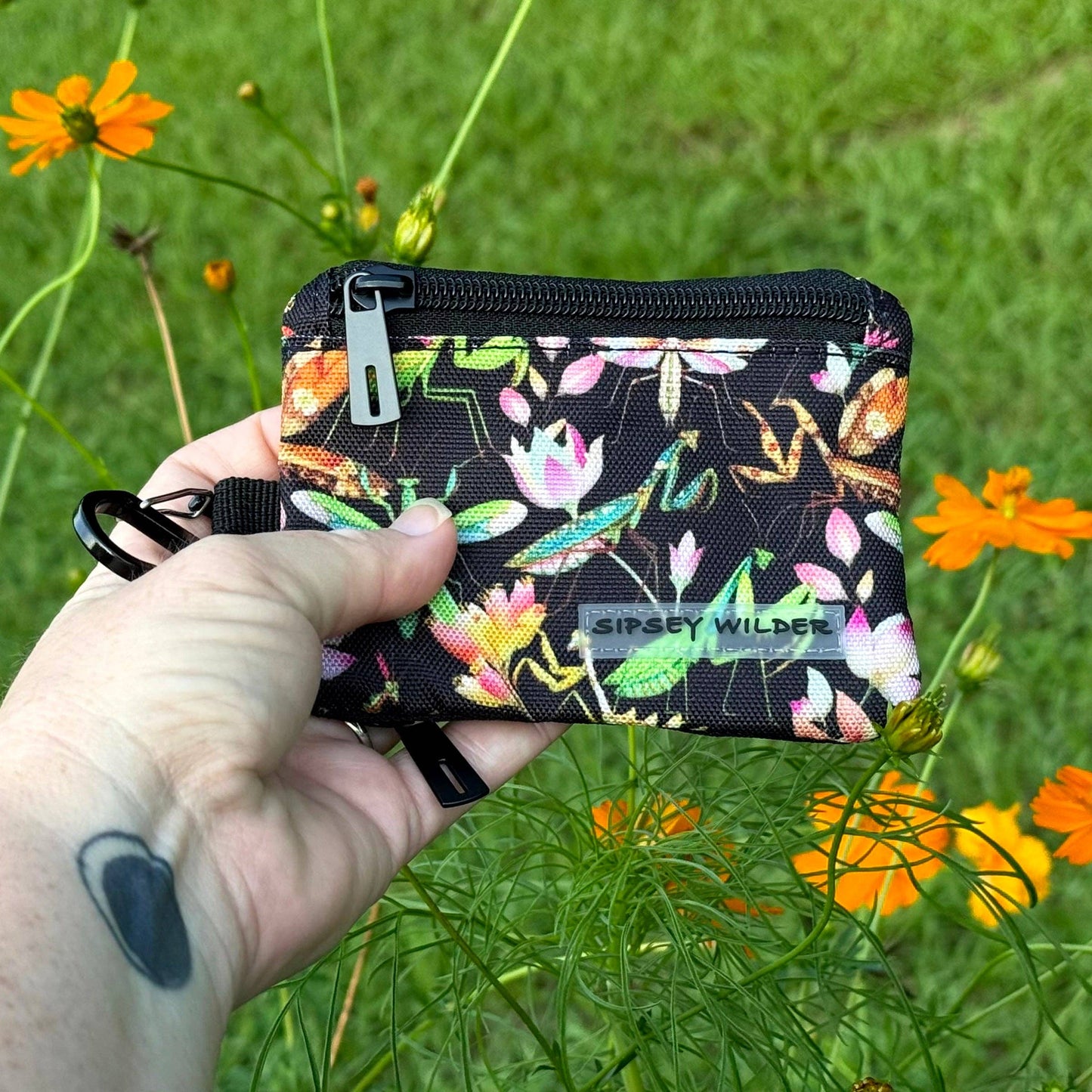 Mantis Menagerie Clip Wallet