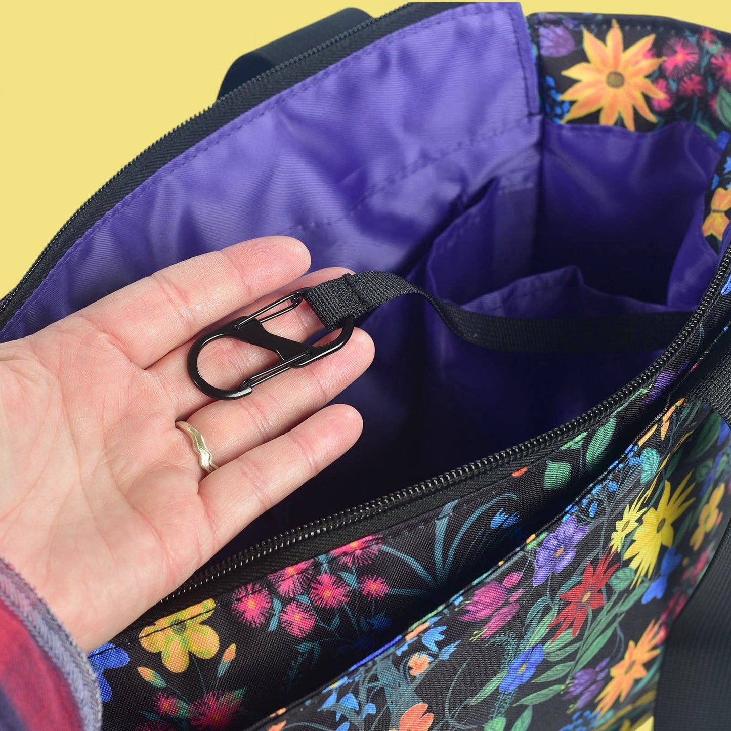 Mom's Flowers Medium Venture Tote